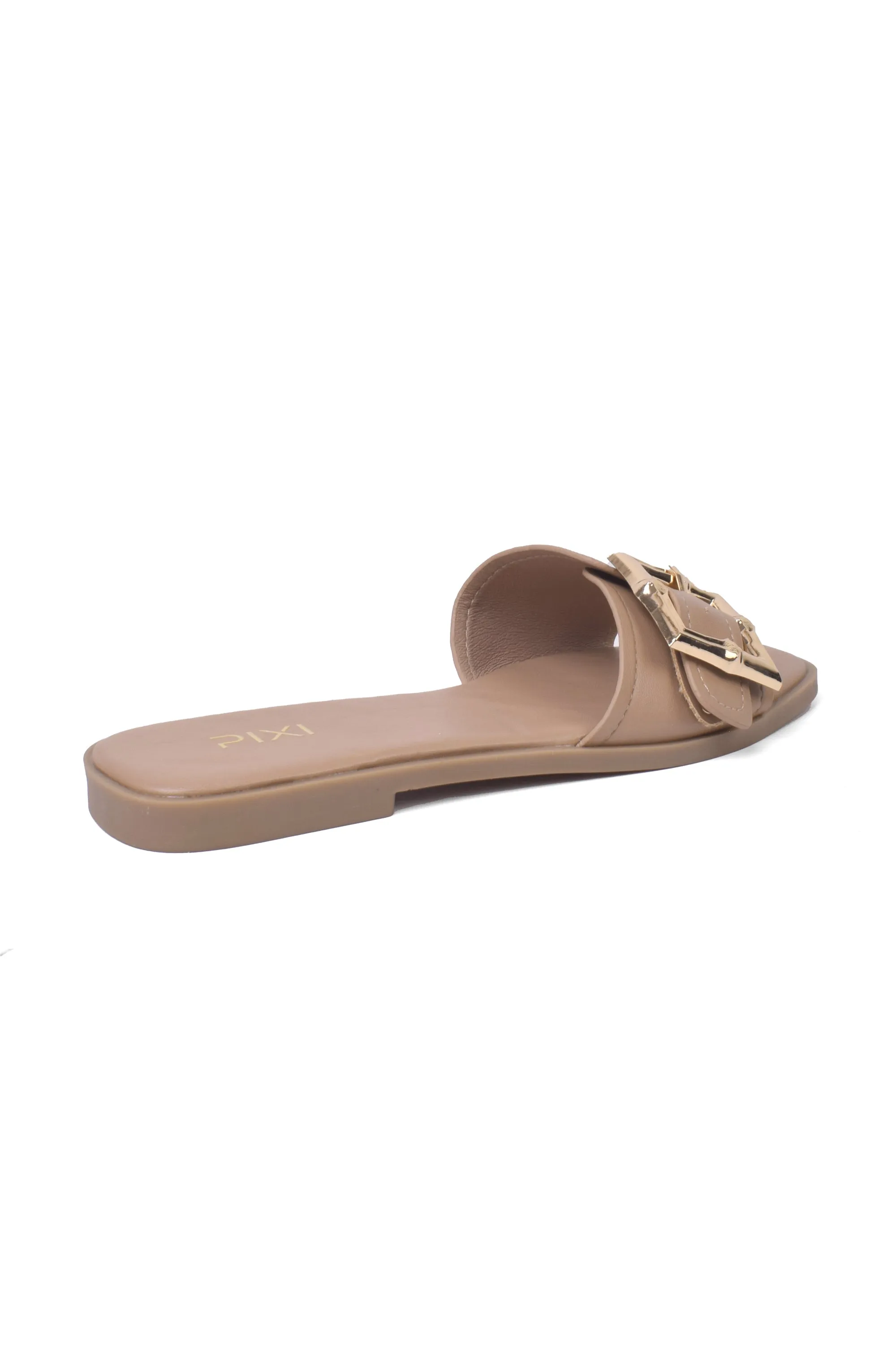 01-4760 Flat Buckle Slipper