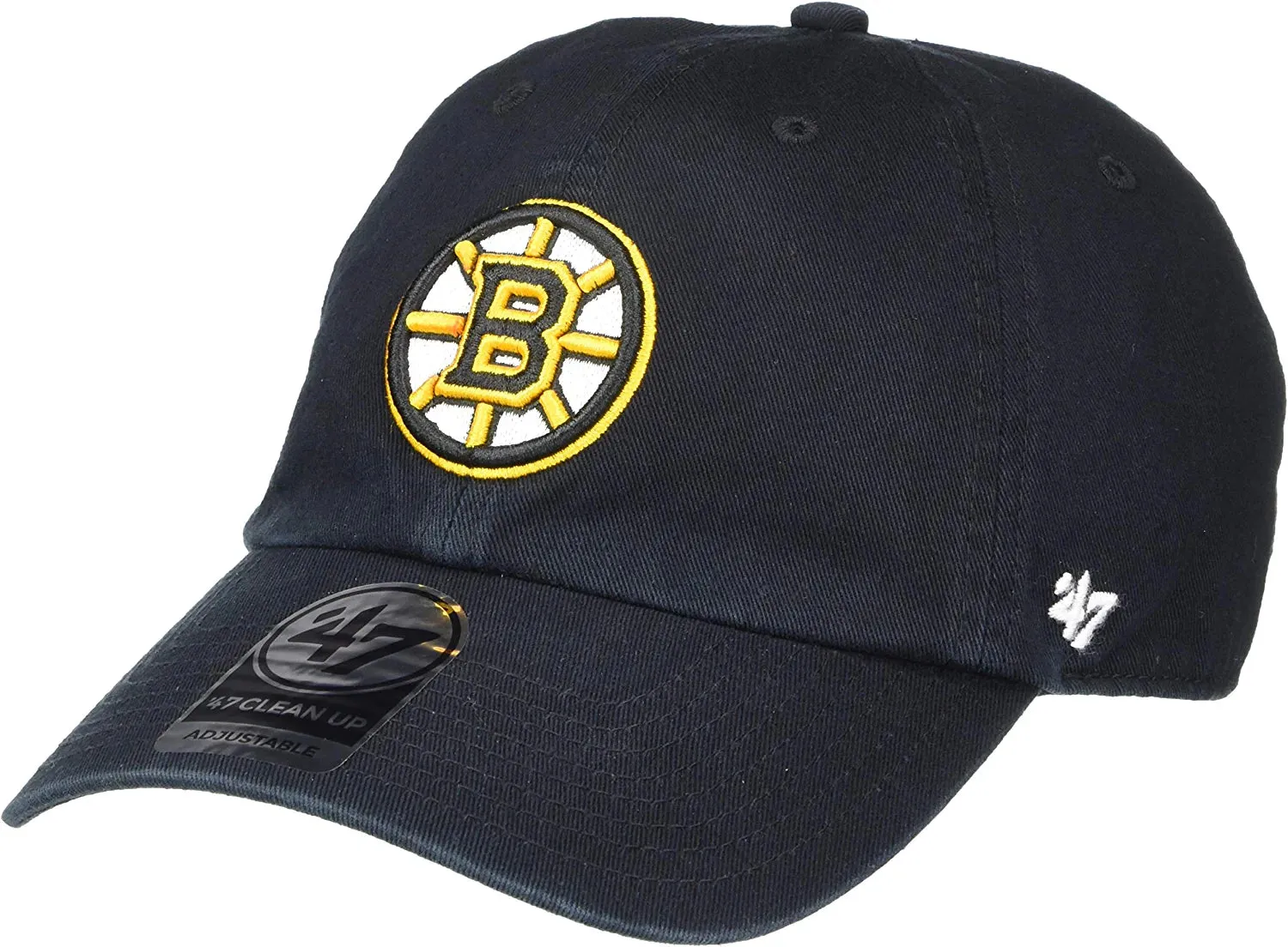 47 MLB Boston Bruins Men's Brand Clean Up Adjustable Cap