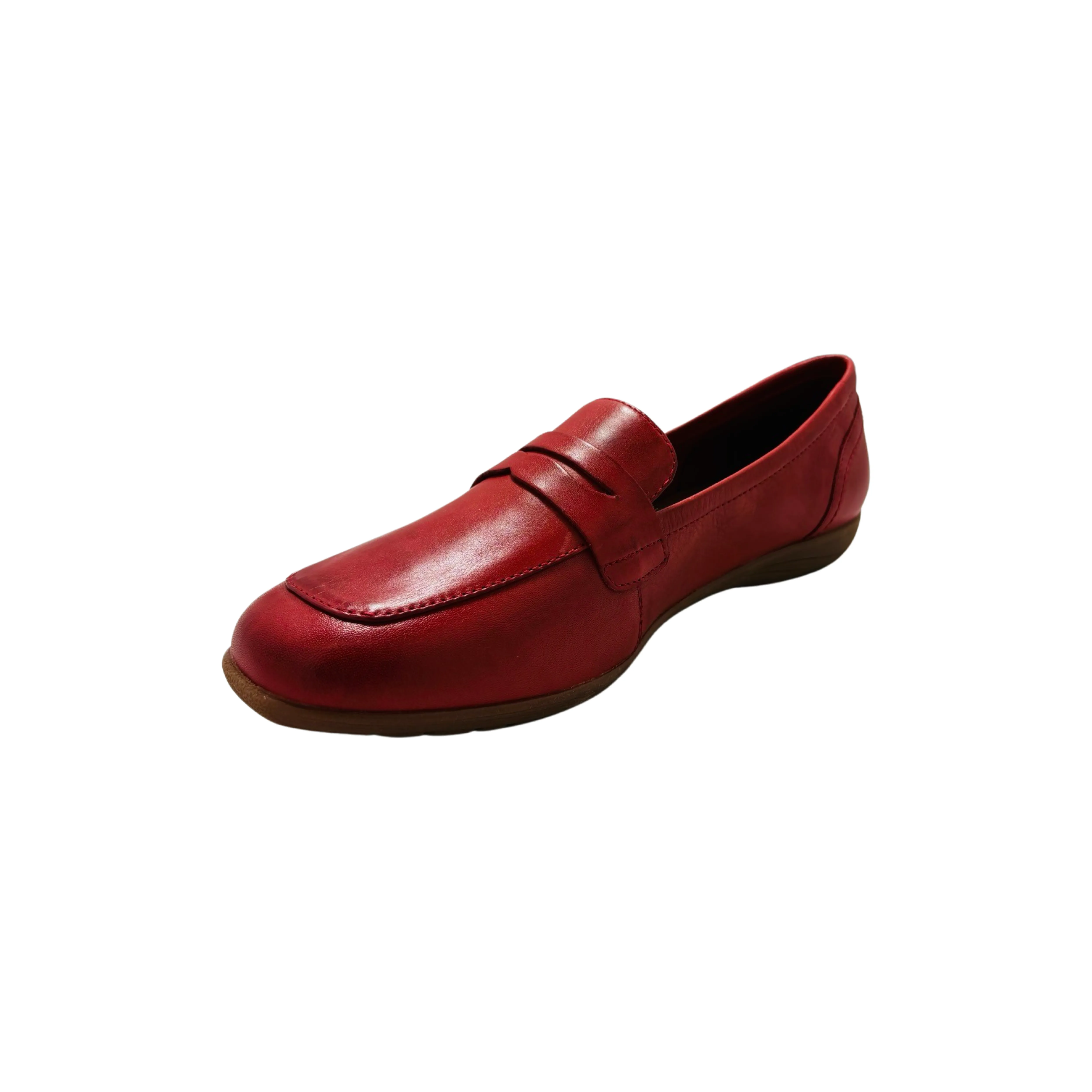 74822 Red Leather Loafer