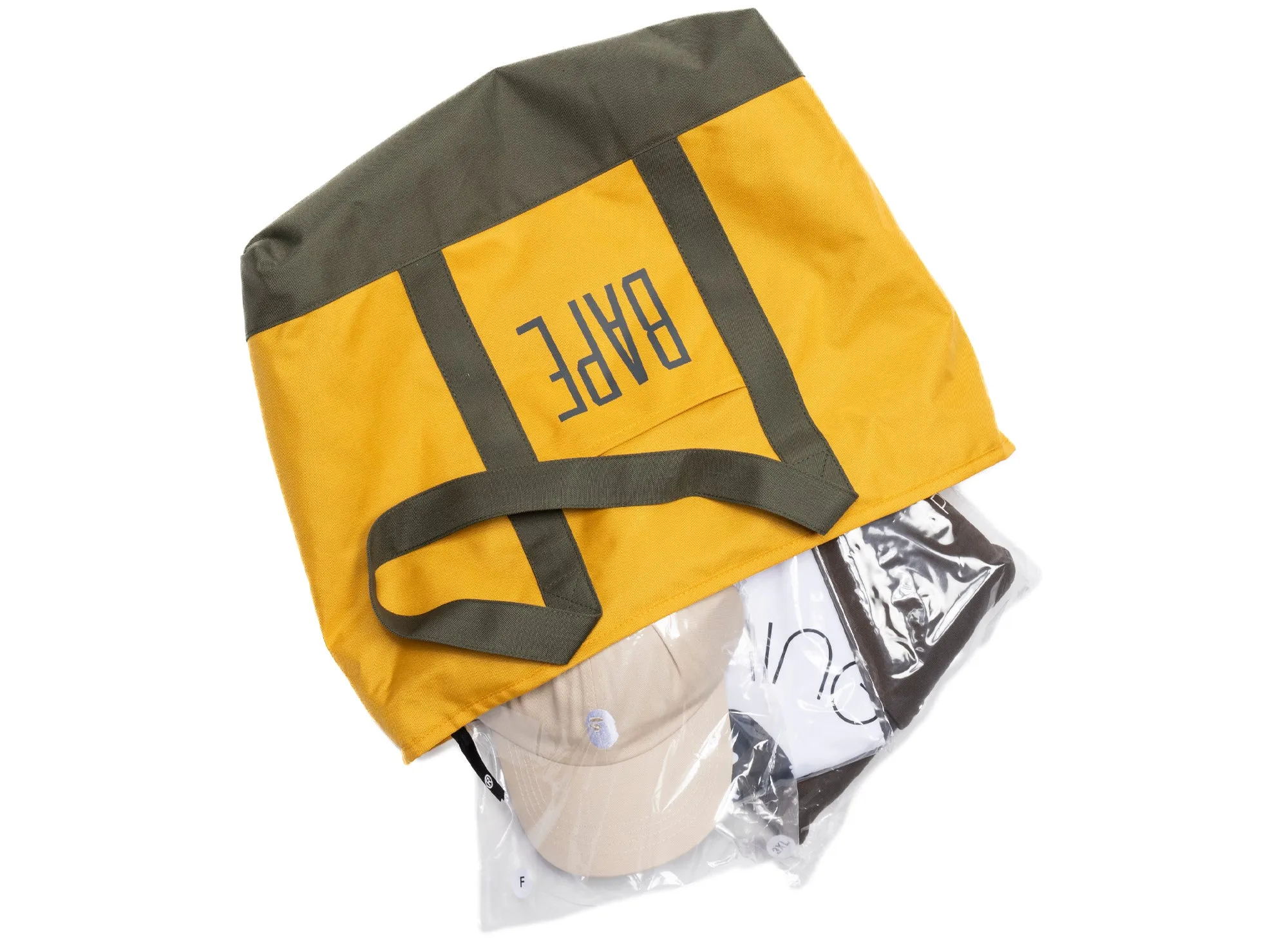 A Bathing Ape Bape Happy New Year Bag in Beige xld