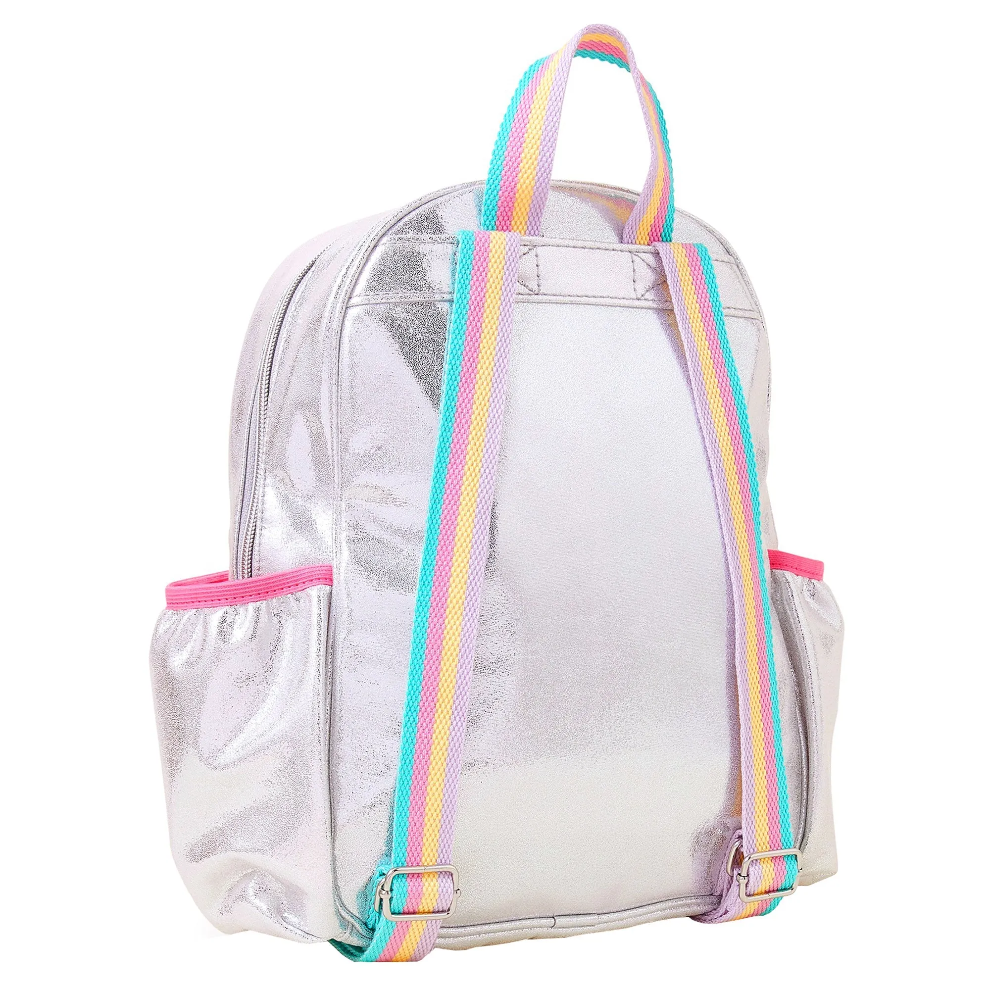 Accessorize London Girl's Rainbow Stripe School Backpack