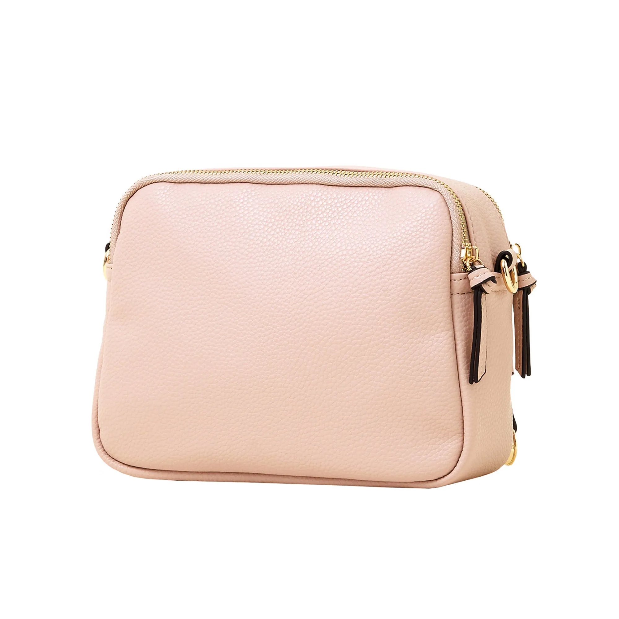 Accessorize London Women's Pink Cross-Body Camera Bag