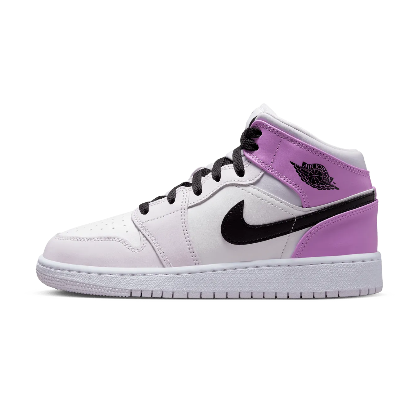 Air Jordan 1 Mid GS 'Barely Grape'