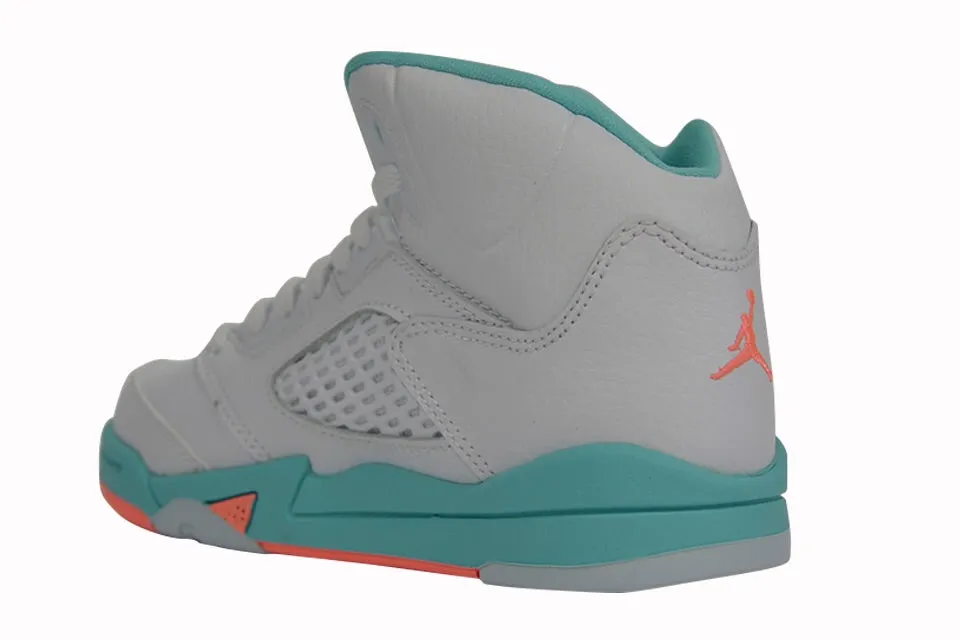 Air Jordan 5 Retro GP (PS) "White Light Aqua"