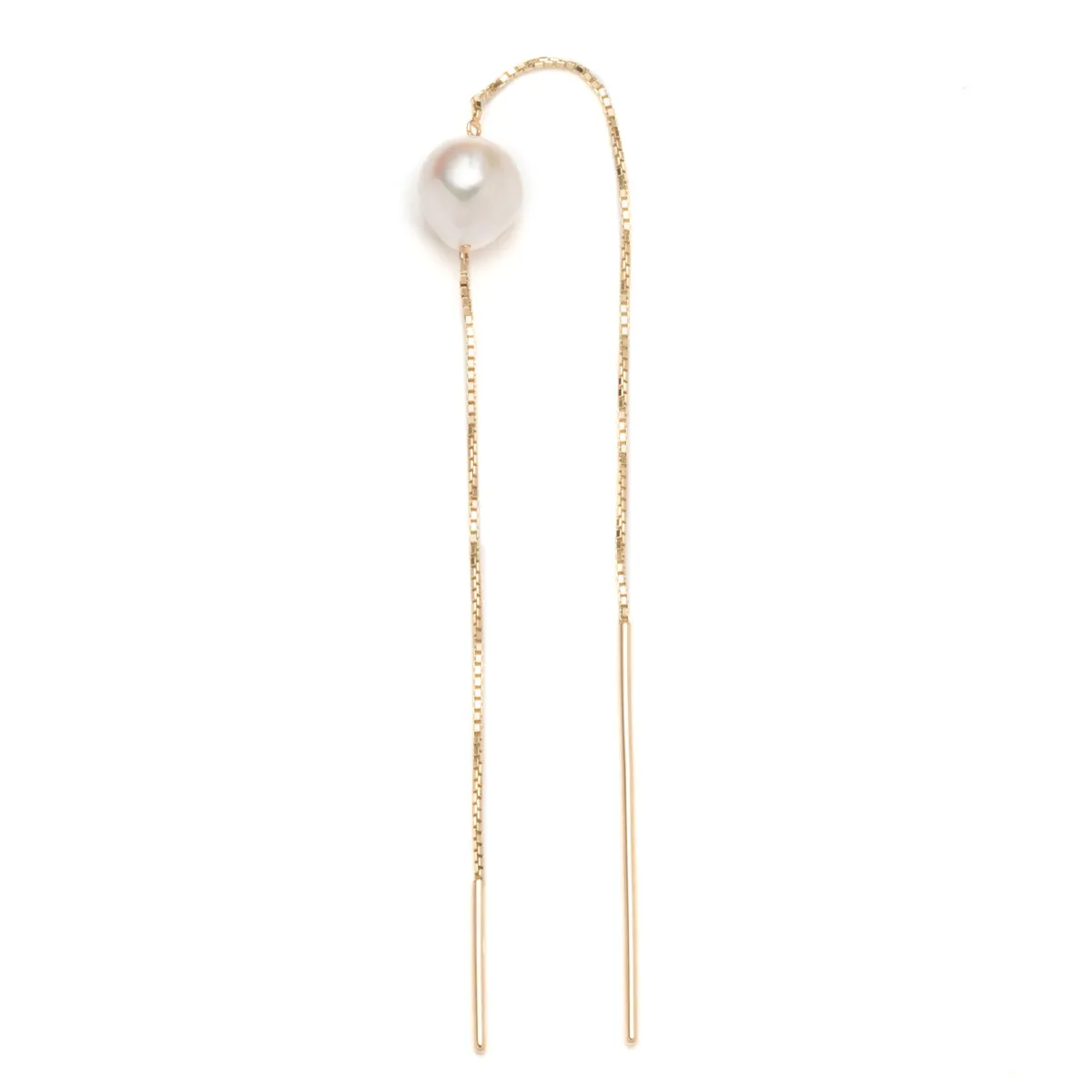 Akoya Pearl Chain Earring