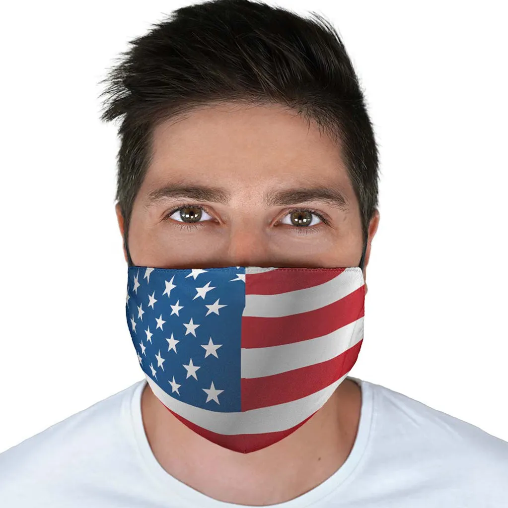 American Flag Face Cover