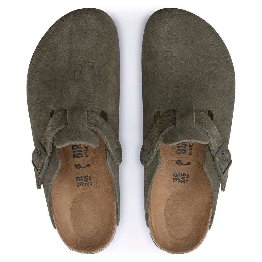 Birkenstock Boston Thyme Suede Unisex