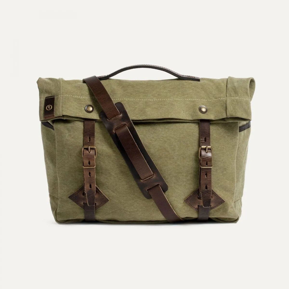 Bleu de Chauffe - Gaston Tool Bag Musette - Khaki US Stonewashed