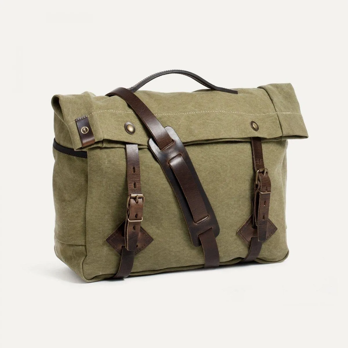 Bleu de Chauffe - Gaston Tool Bag Musette - Khaki US Stonewashed