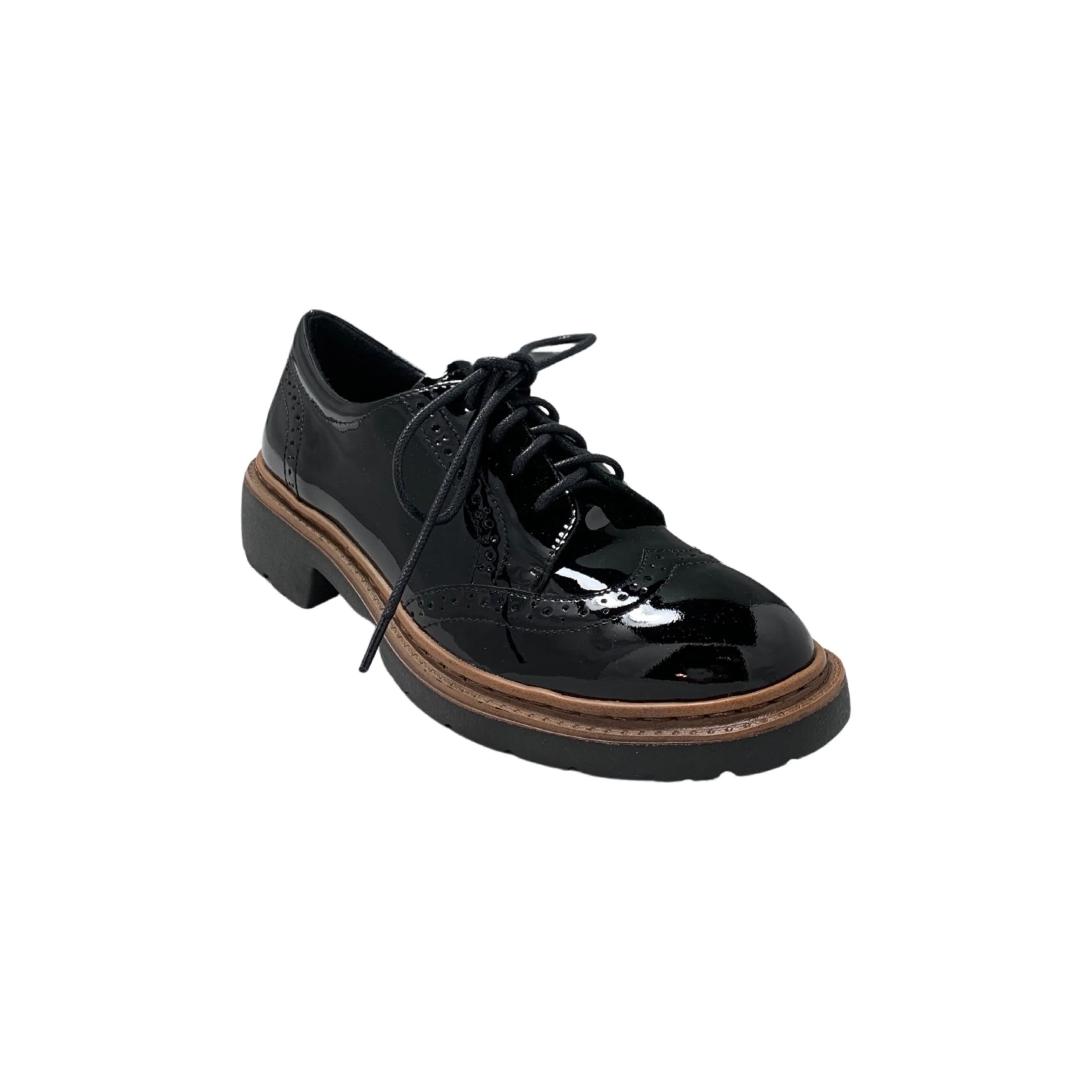 Brummel Patent Leather Flat