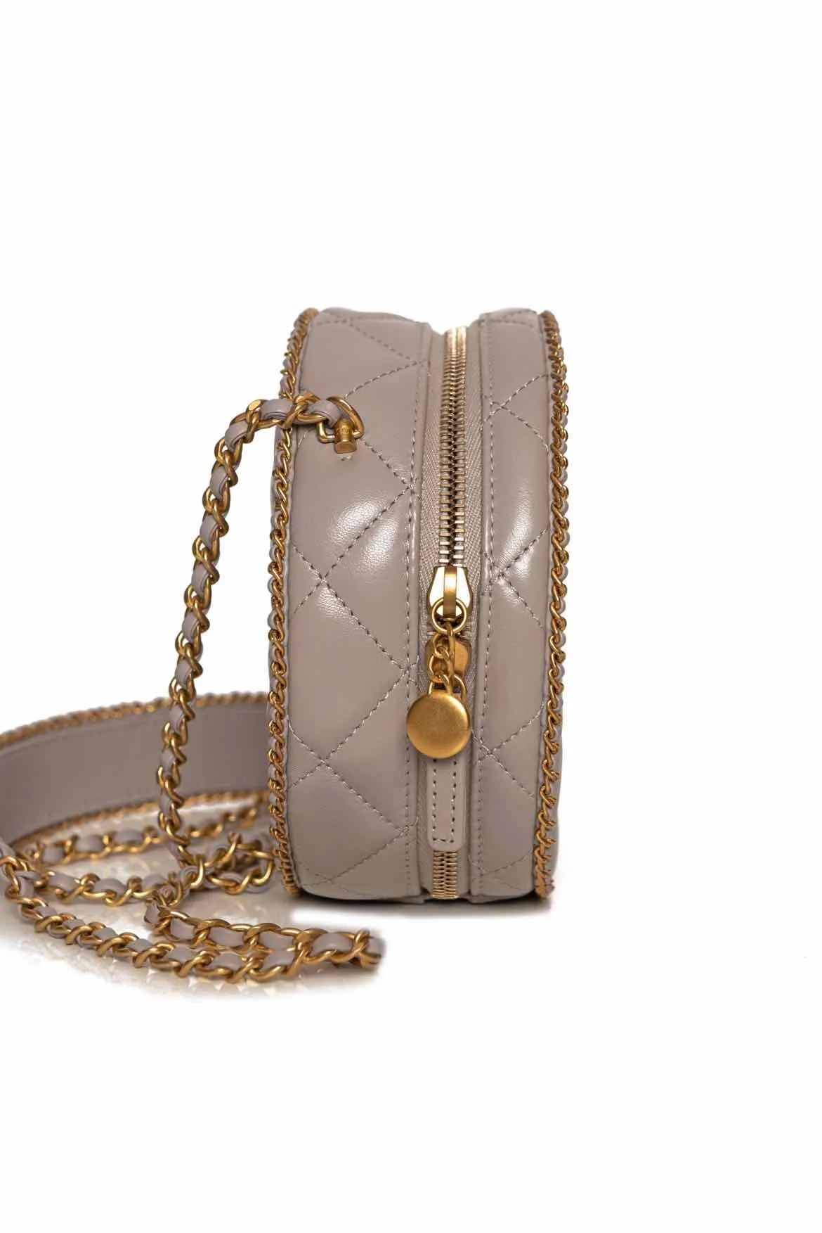 Chanel Small Round Vanity Crossbody