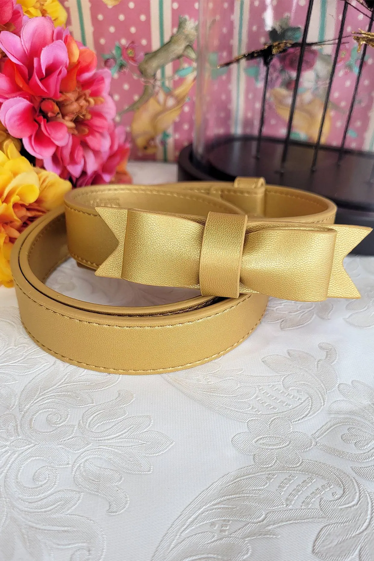 Charm School Belt (Gold)