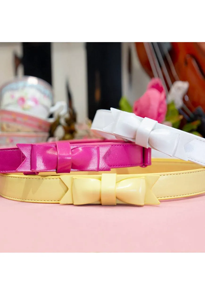 Charm School Belt (Lemon)