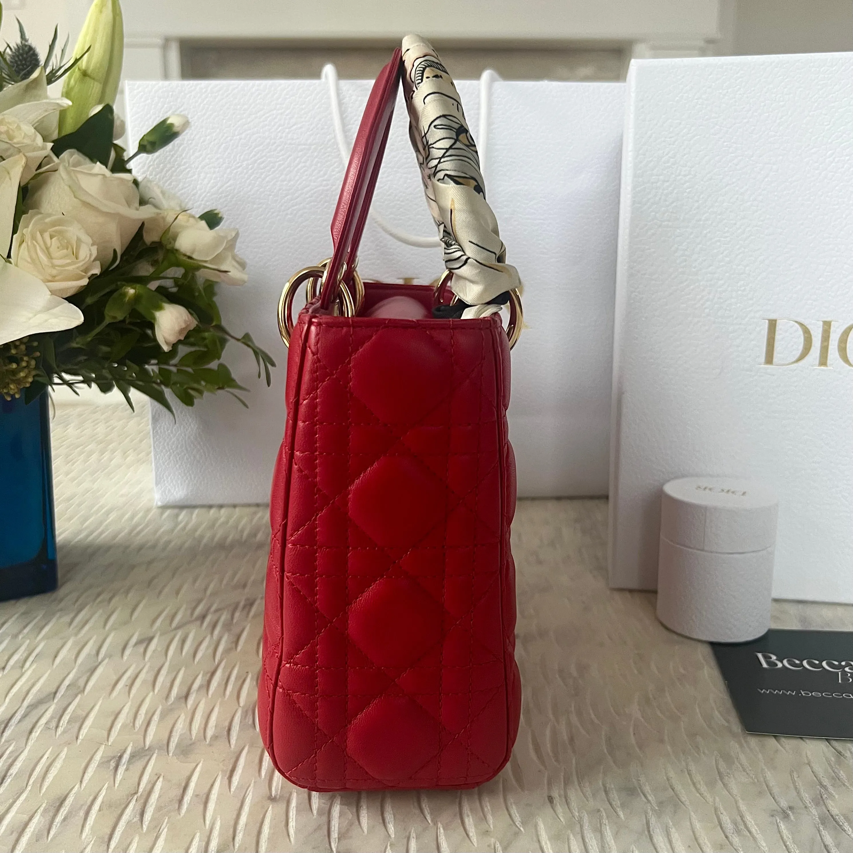 Christian Dior Small Lady Dior My ABCDior Bag