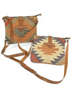 COMFREY  - KILIM & LEATHER   BAG