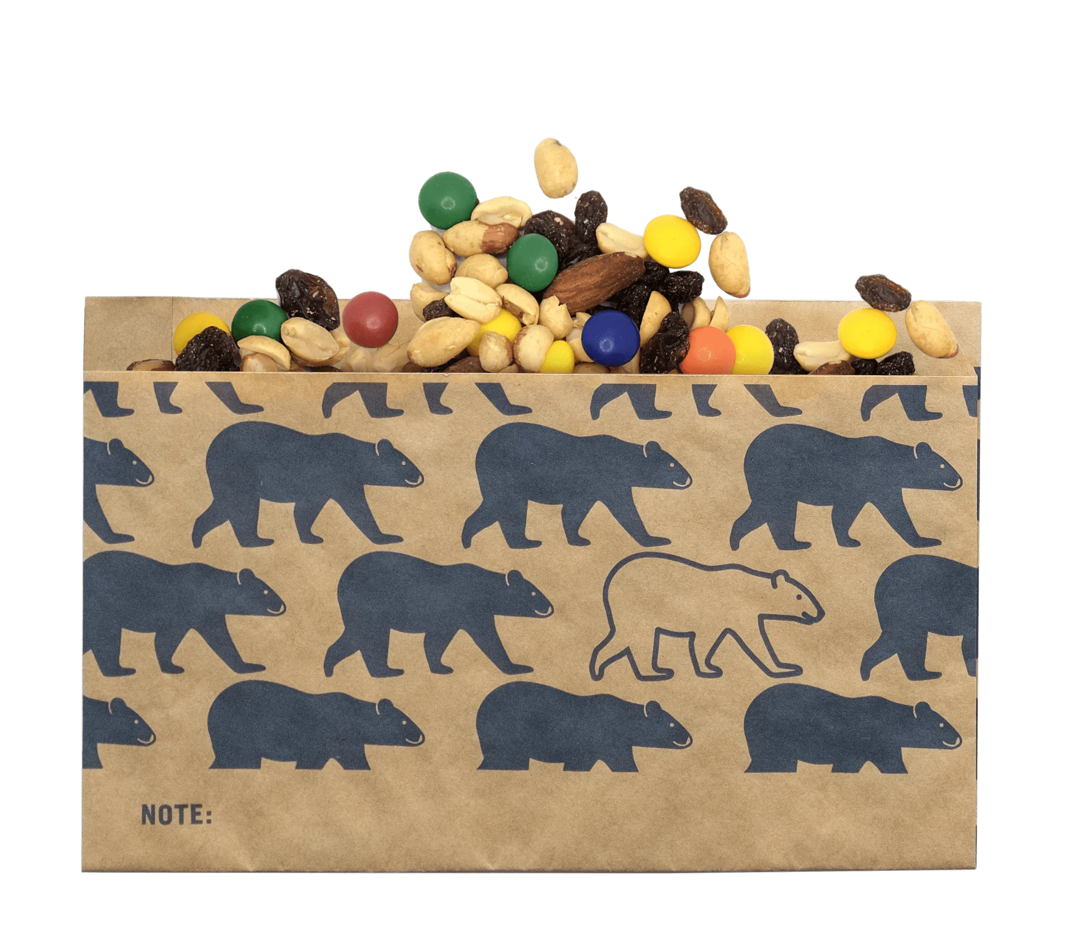 Compostable Snack Bags Bear 50 Count