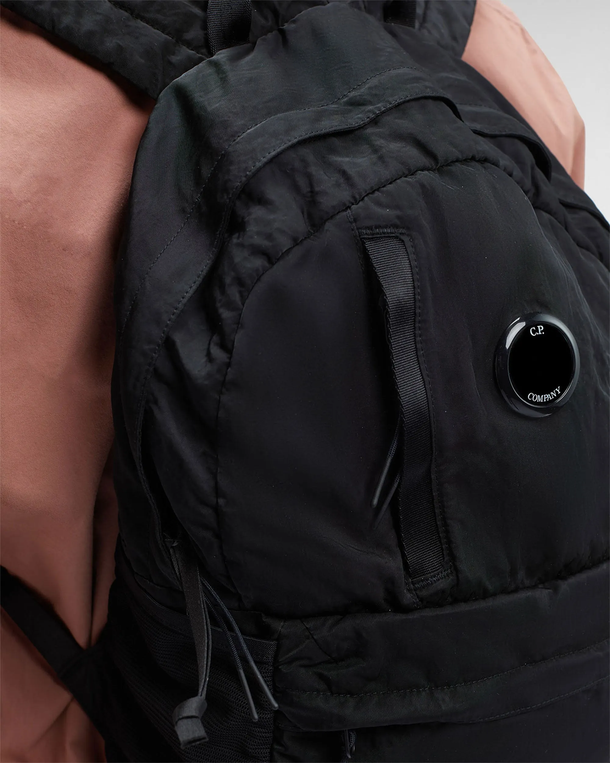 CP Company Nylon B Lens Backpack Nero