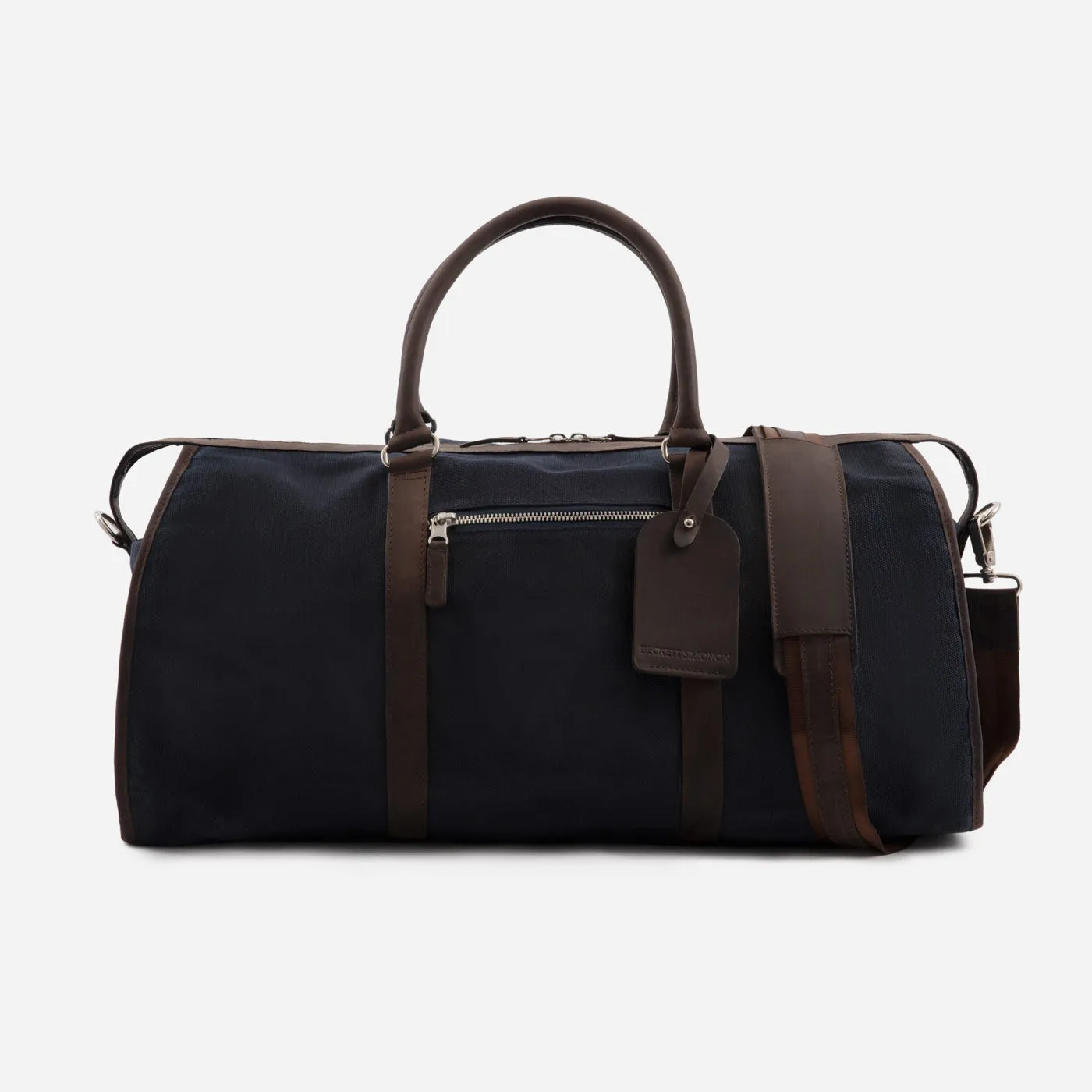 Davis Weekender Bag - Waxed Canvas and Pull-Up Leather - Men's