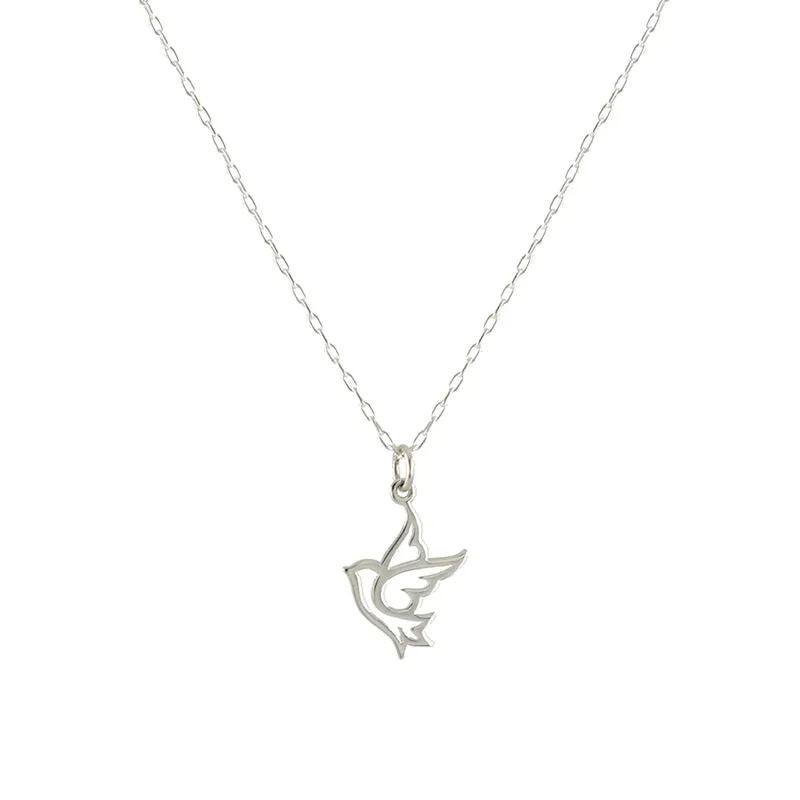 Dove Charm Necklace