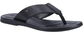 Dune Freds Mens Leather Toe Post Sandal