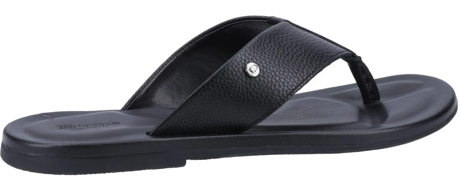 Dune Freds Mens Leather Toe Post Sandal