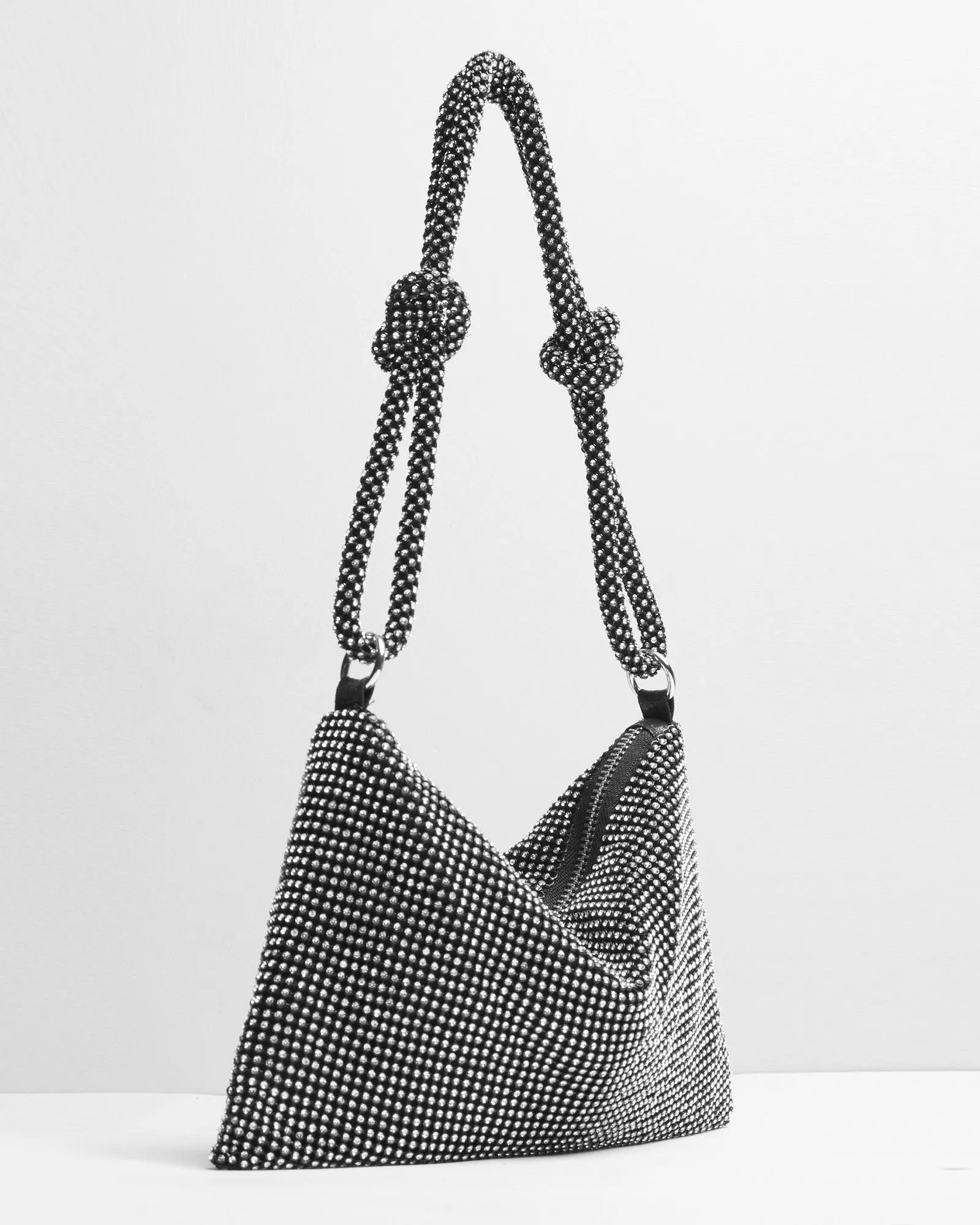 Eloise Diamante Slouch Bag