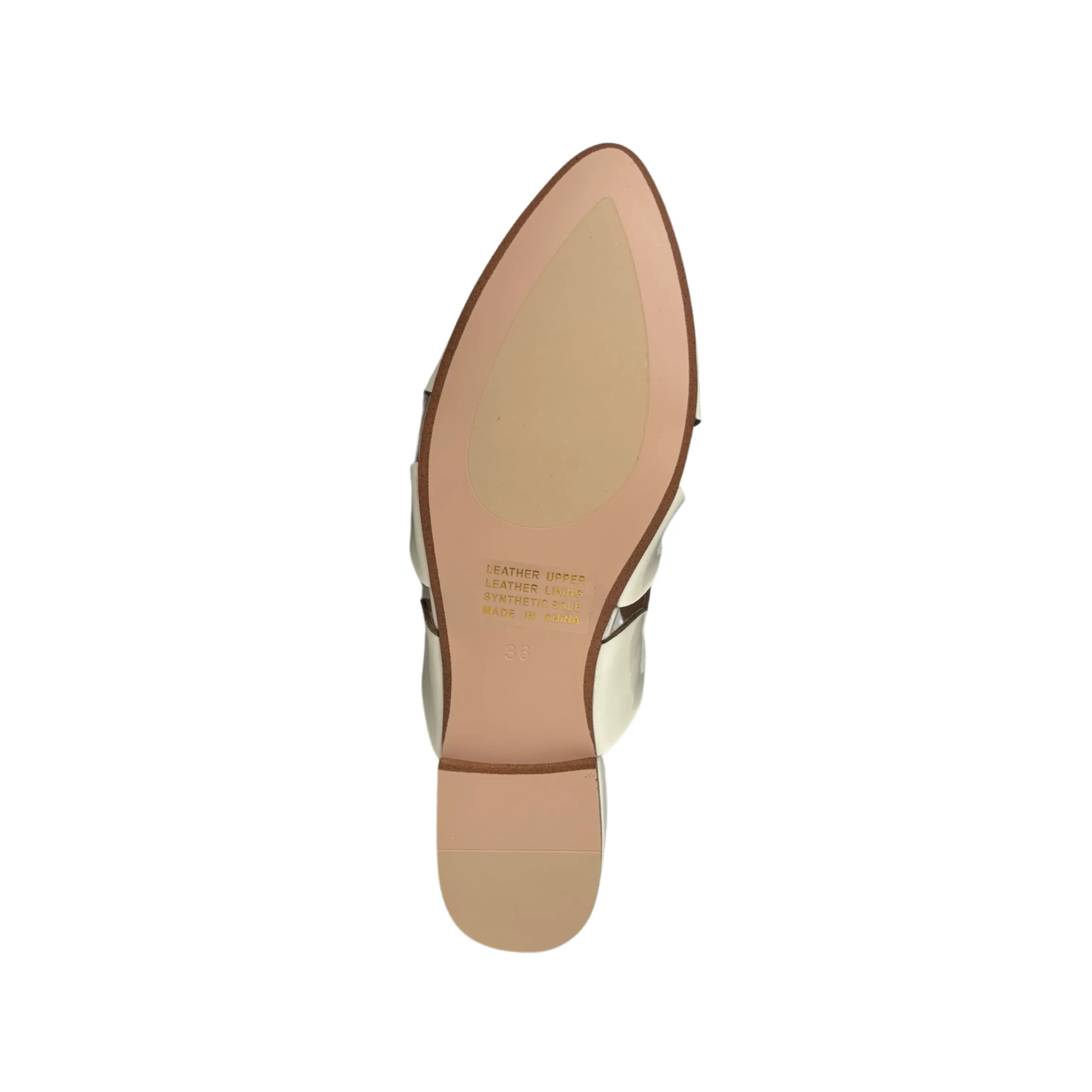 Forli Ivory Patent Flat Slide