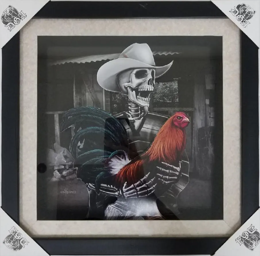 Gallero - Shadow Box Art - 15" x 15"