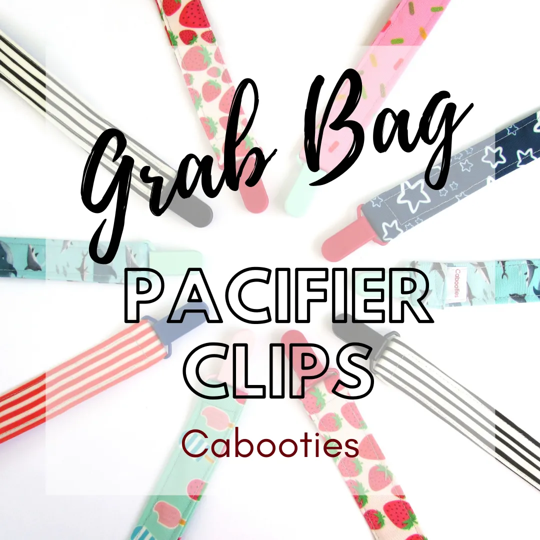 Grab Bag Pacifier Clips