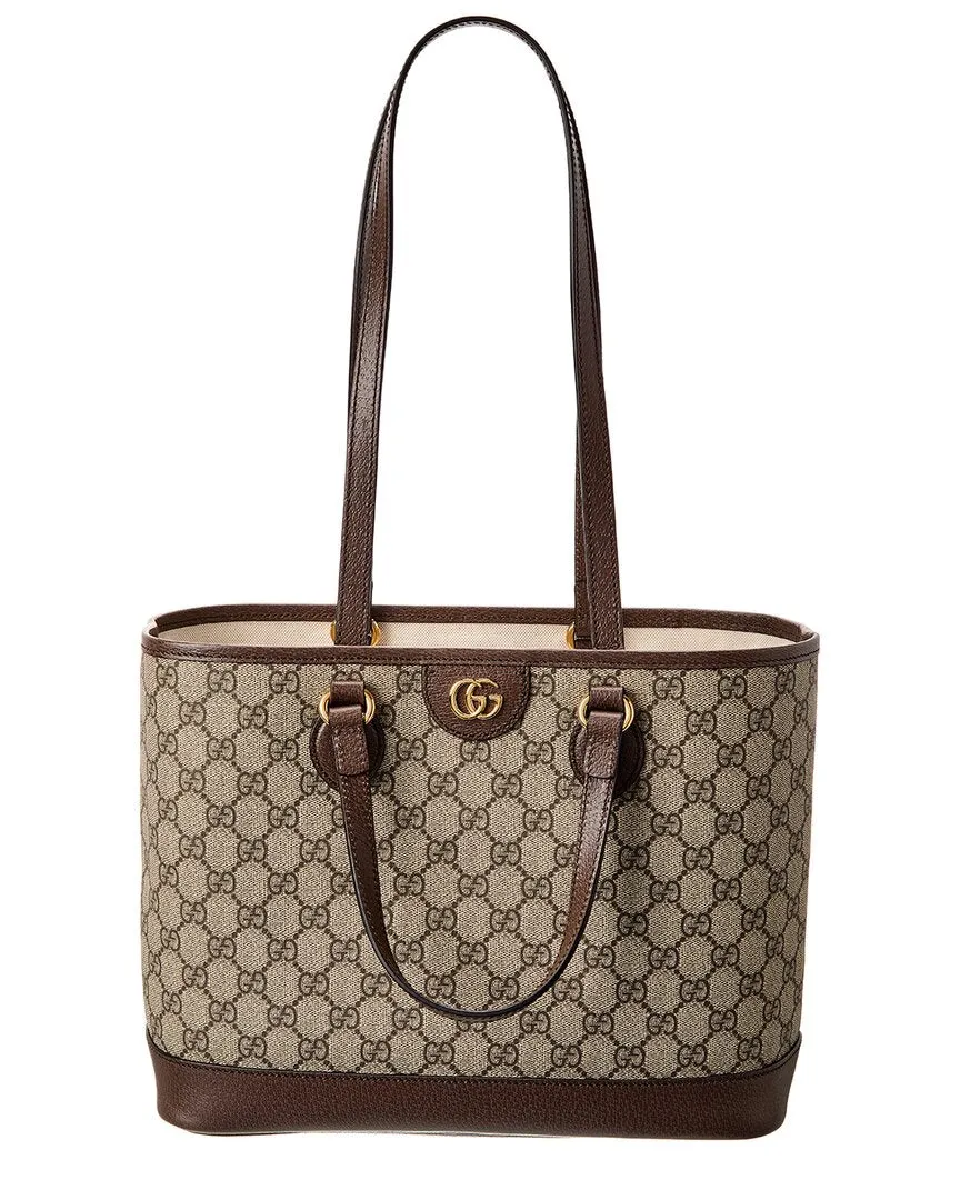 Gucci Ophidia Mini GG Supreme Canvas & Leather Tote