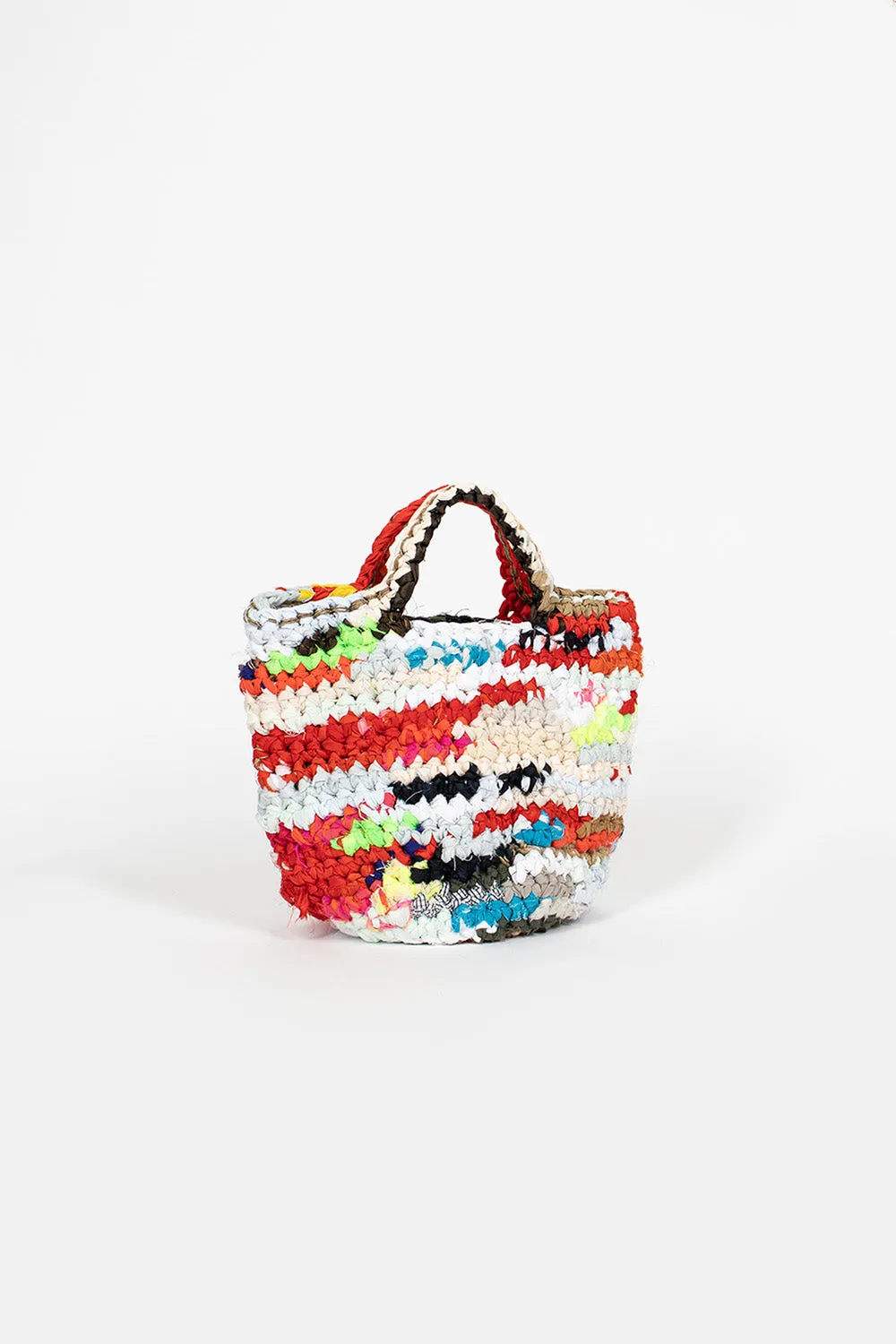 Hand Crochet Pasticcio Bag Multi