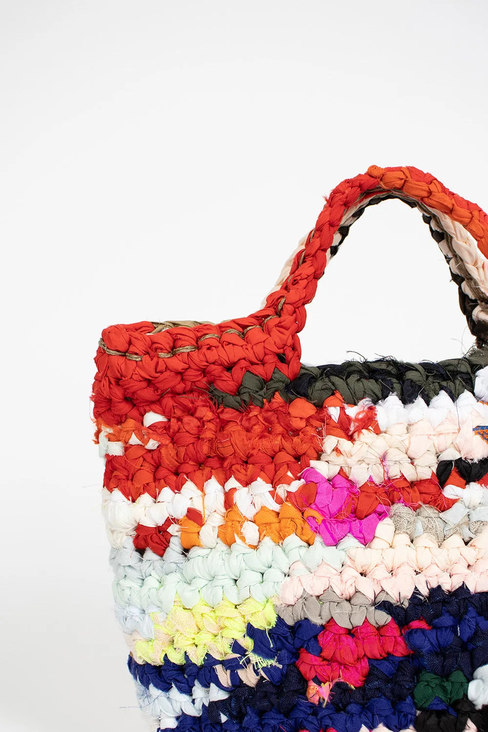 Hand Crochet Pasticcio Bag Multi