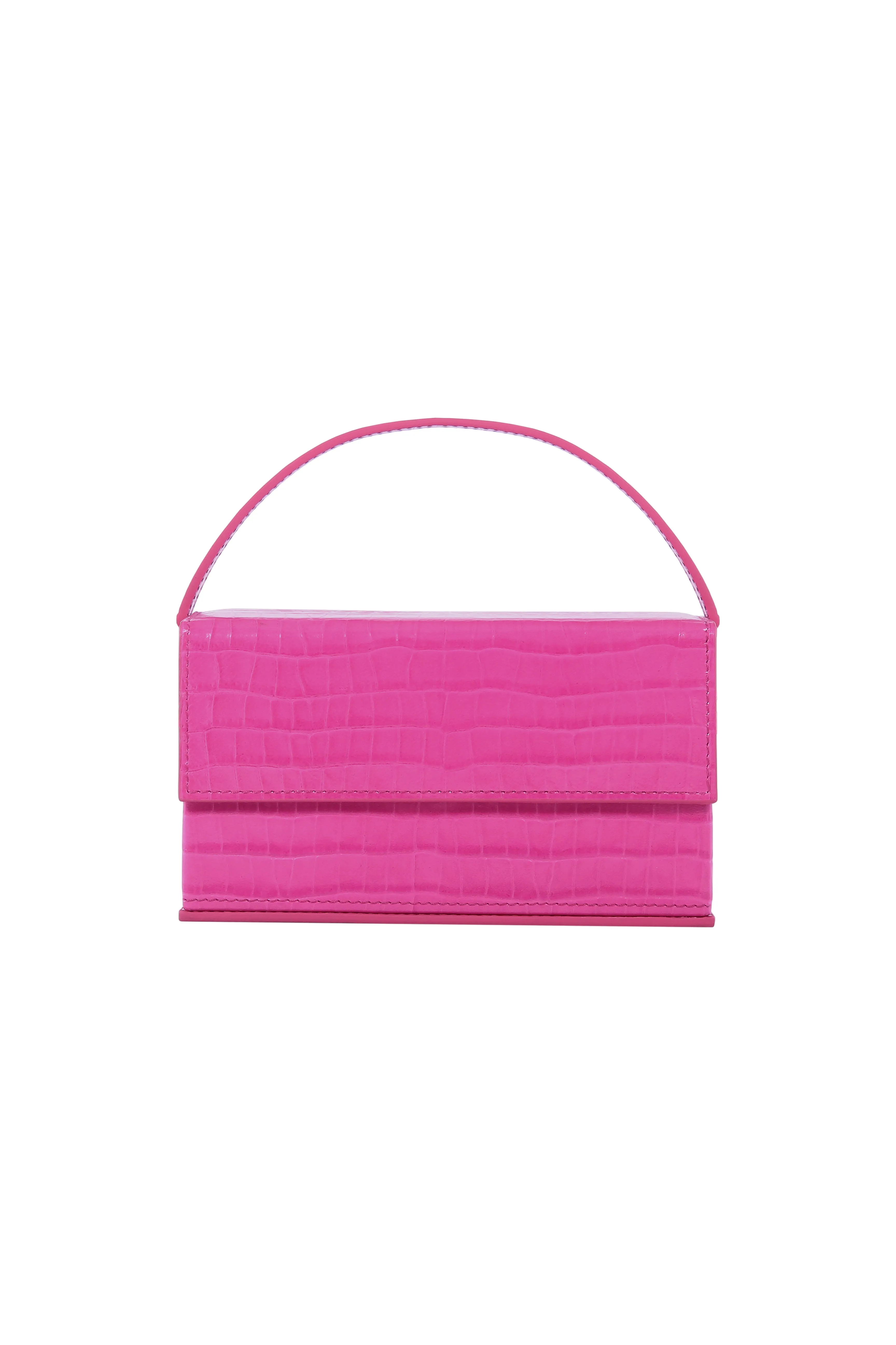 IDA Fuchsia Croc (Small) with Chain