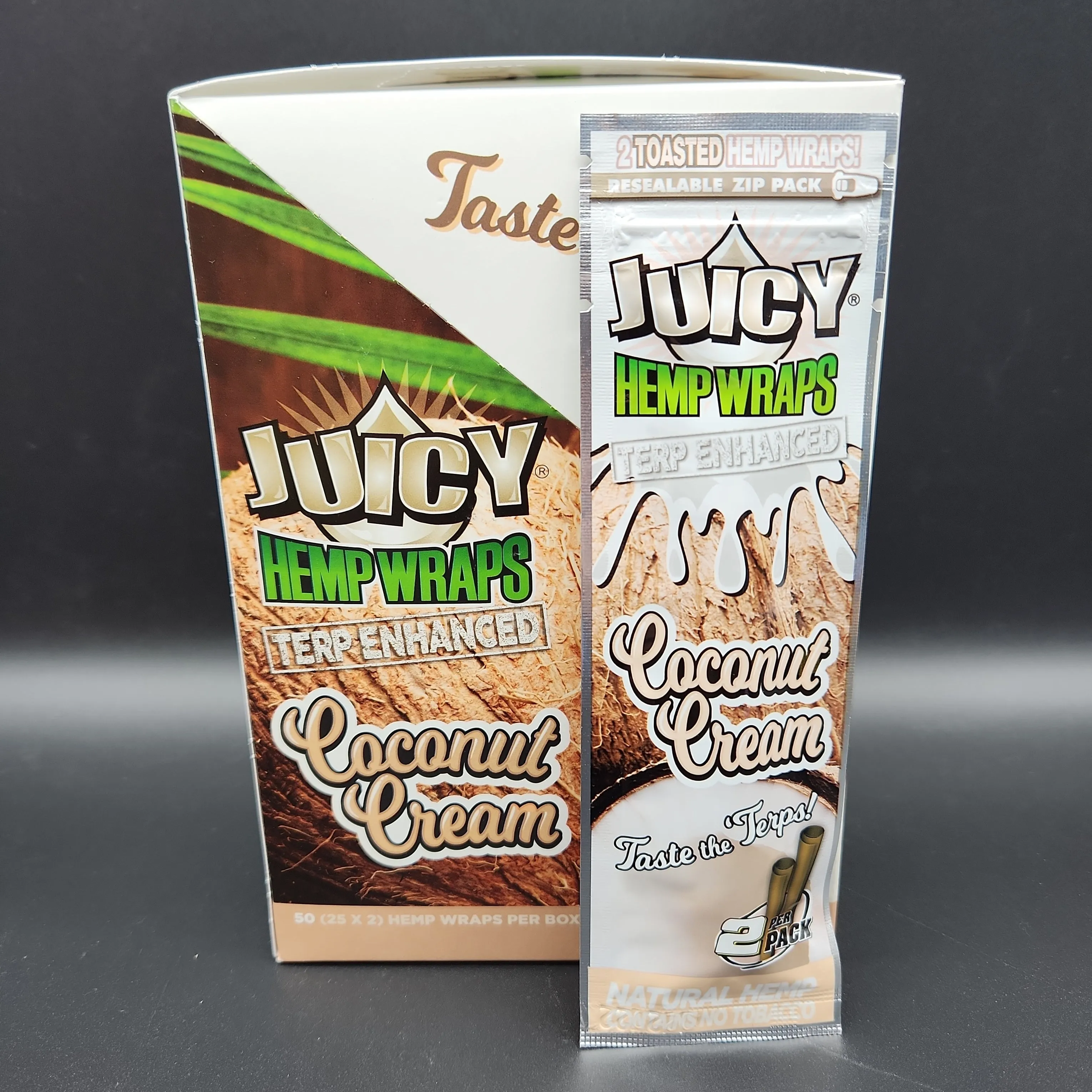 Juicy Terp Enhanced Hemp Wraps - Box of 25