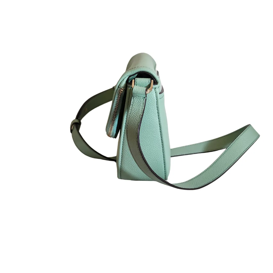 Kate Spade Mint 'Laurel GM' Large Flap Crossbody Bag | Brand New |