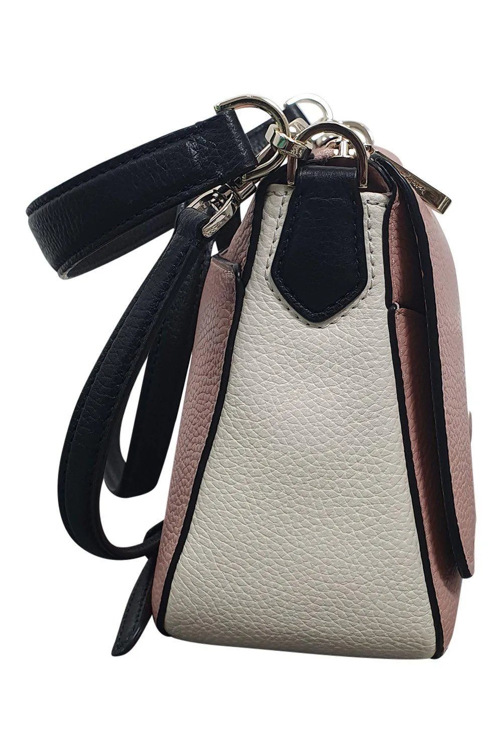 KATE SPADE Pink 100% Lamb Leather Cross Body Handbag (M)