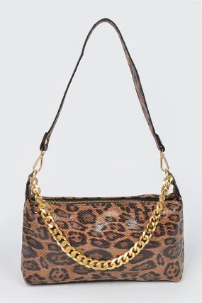 Laeticia handbag, leopard