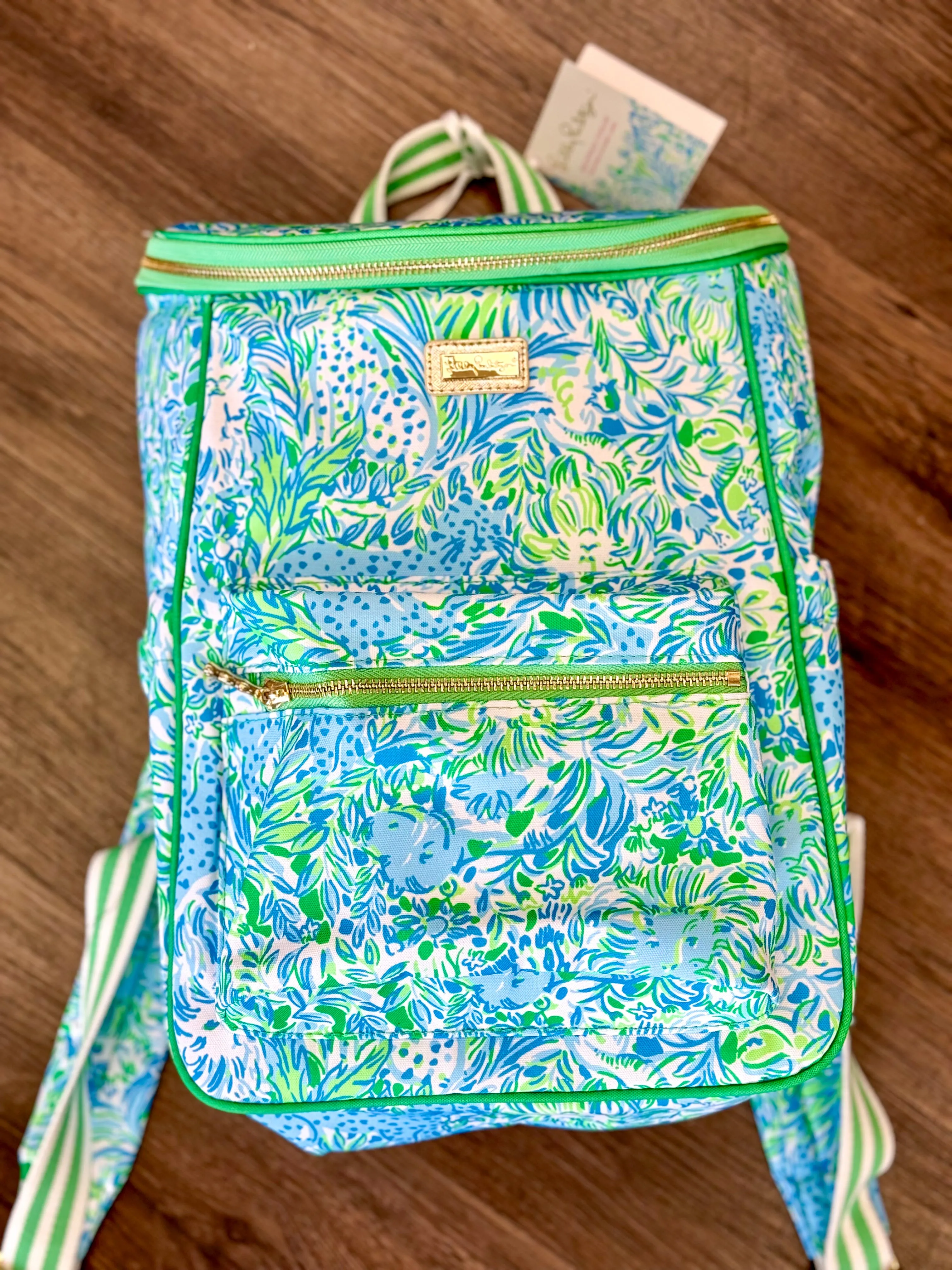 Lilly Pulitzer January Backpack Cooler - Dandy Lions