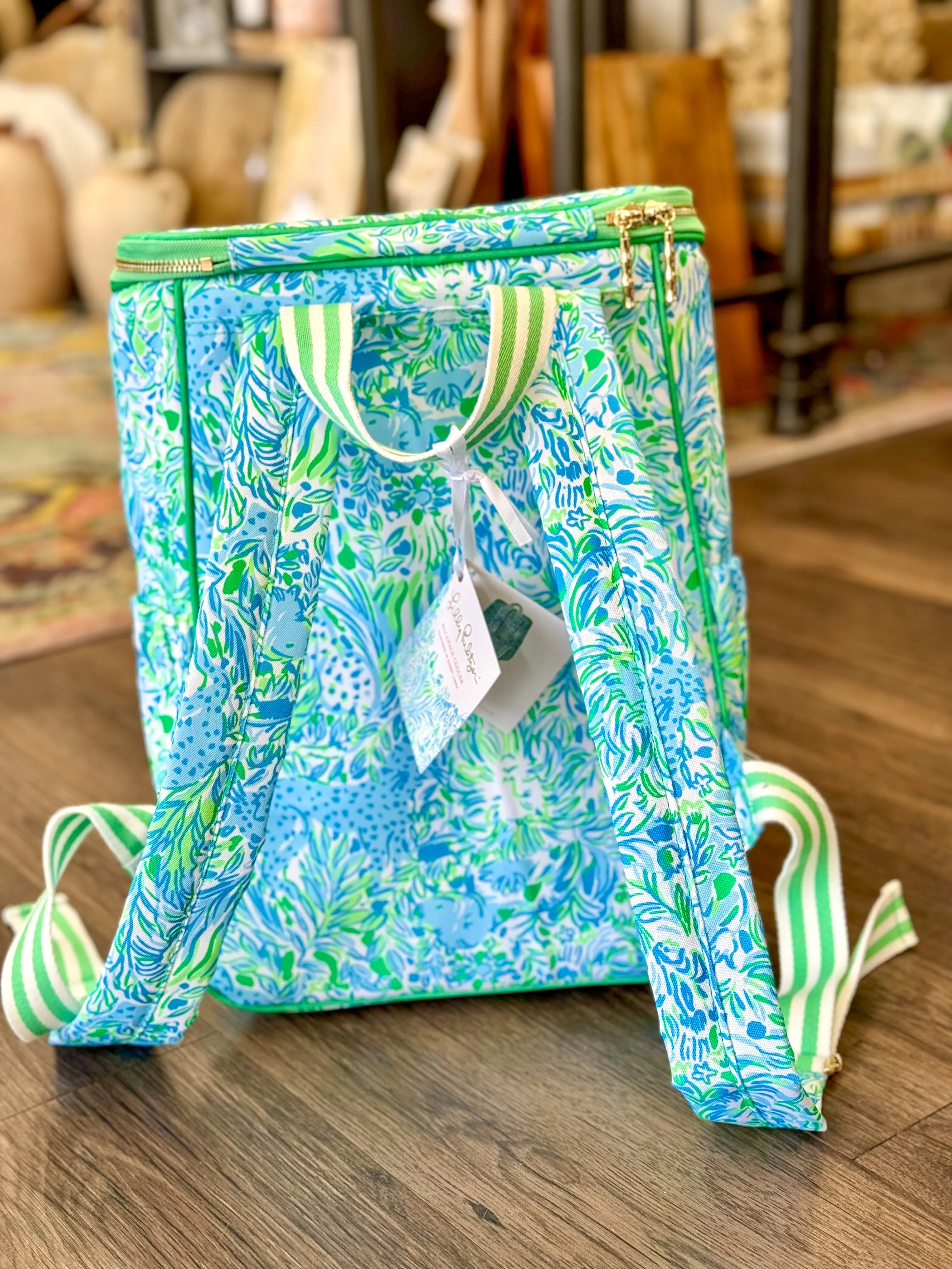 Lilly Pulitzer January Backpack Cooler - Dandy Lions