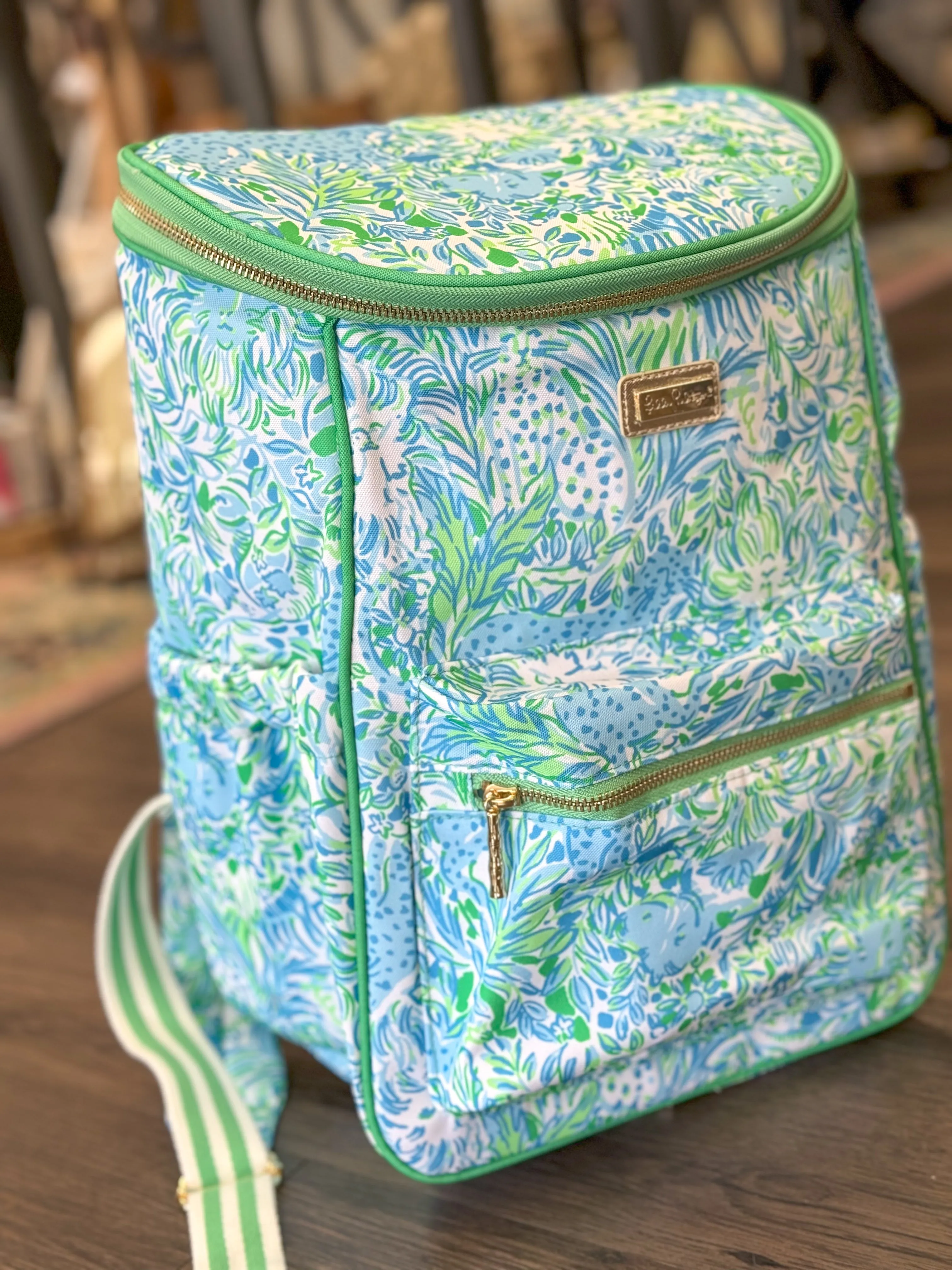 Lilly Pulitzer January Backpack Cooler - Dandy Lions