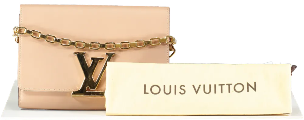 Louis Vuitton Nude Chain Louise Gm Crossbody Bag