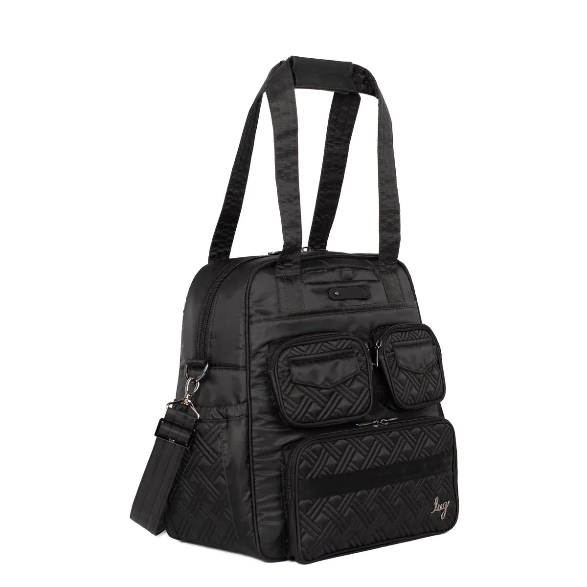 LUG Puddle Jumper LE Convertible Tote Bag in Black