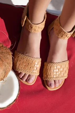 Madagascar Woven Leather Sandals