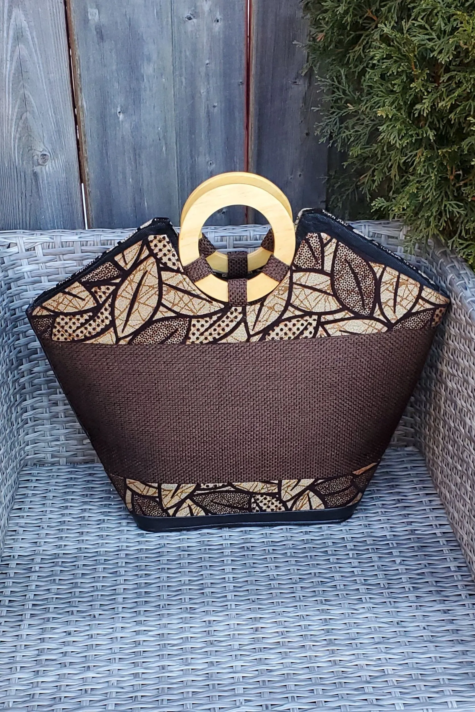 MELODIE African Print Tote Bag