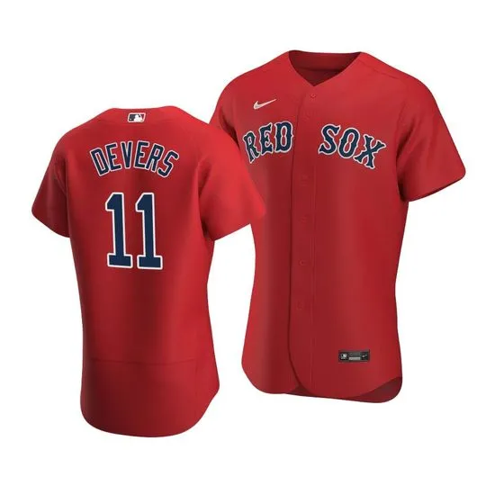 Mens Boston Red Sox Rafael Devers Cool Base Replica Jersey Red