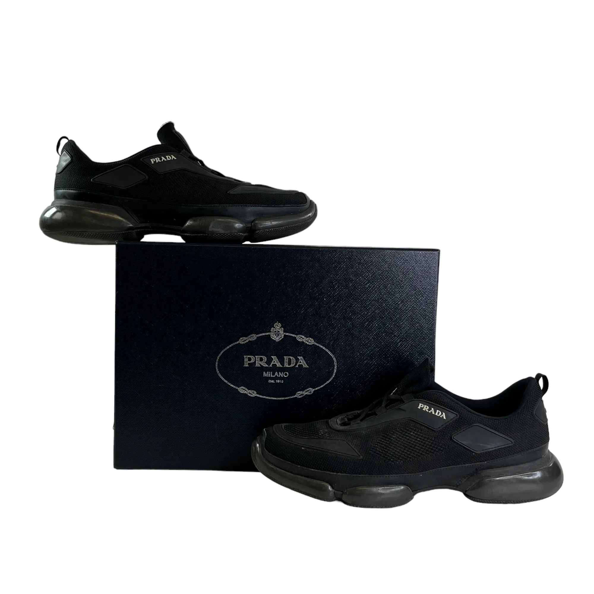 Men's Cloudbust Low Trainers Black Size EU 43 / UK 9