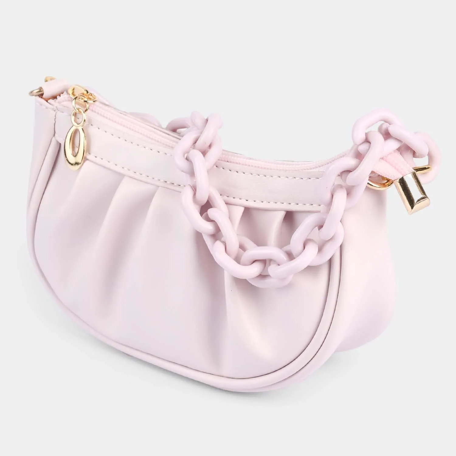 Mini Pleated Handbag For Girls