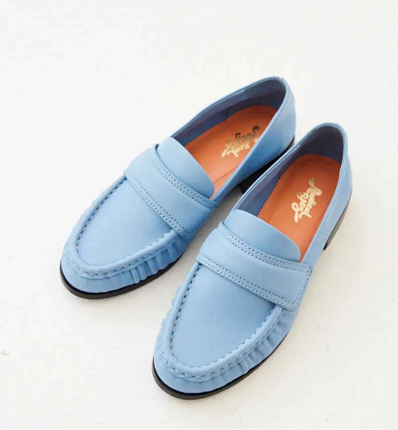 Cornflower Blue Miro Leather Loafer: Stylish and Comfortable