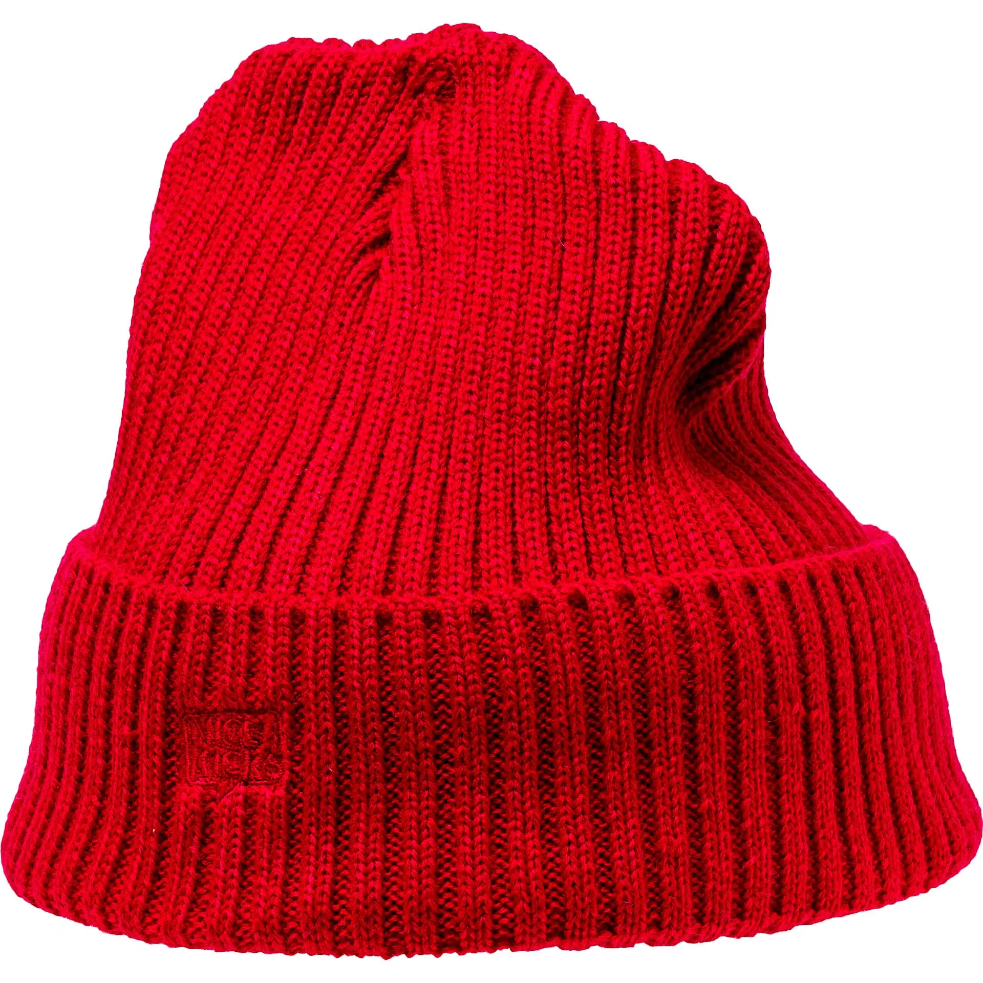 Nice Kicks Box Logo Beanie - Red