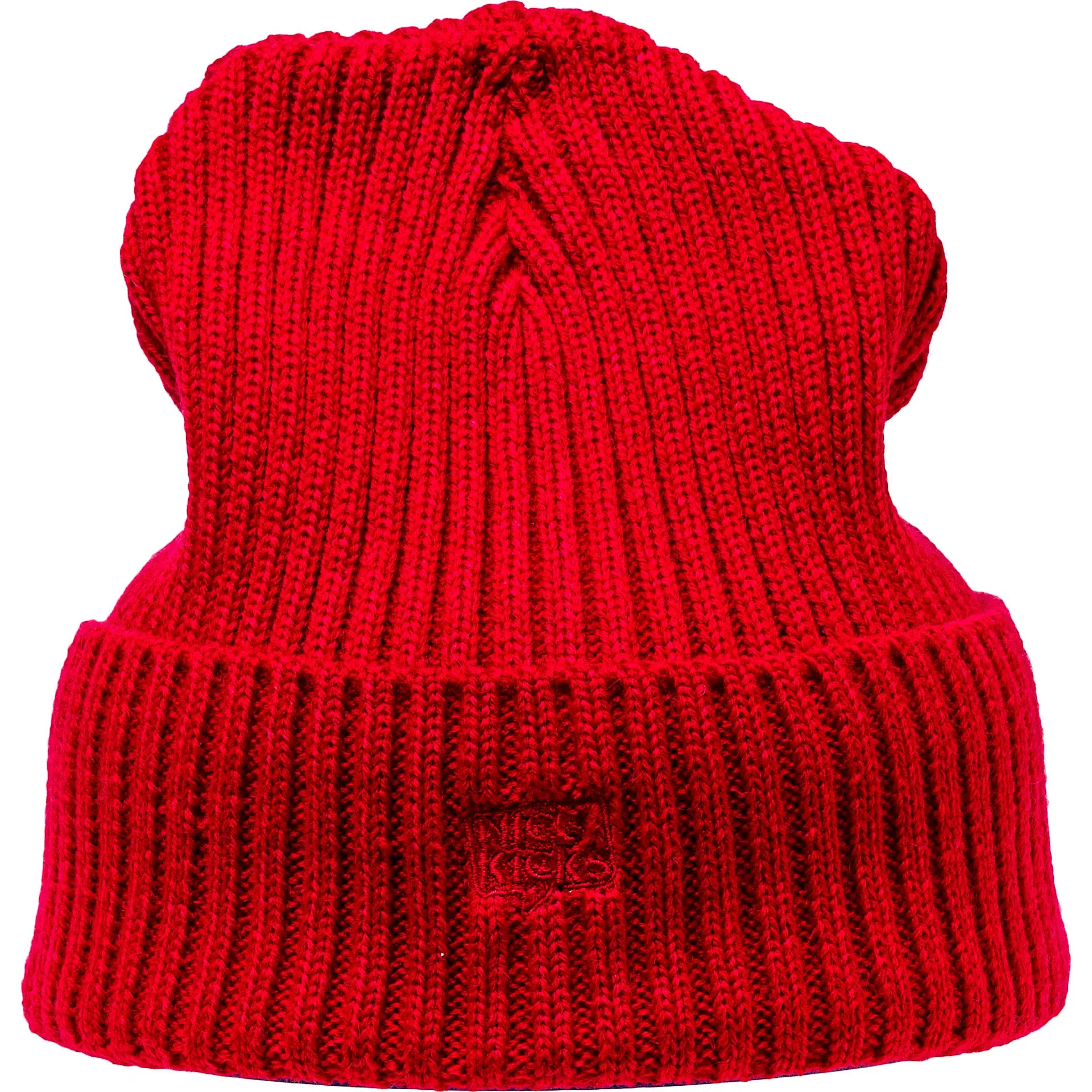 Nice Kicks Box Logo Beanie - Red